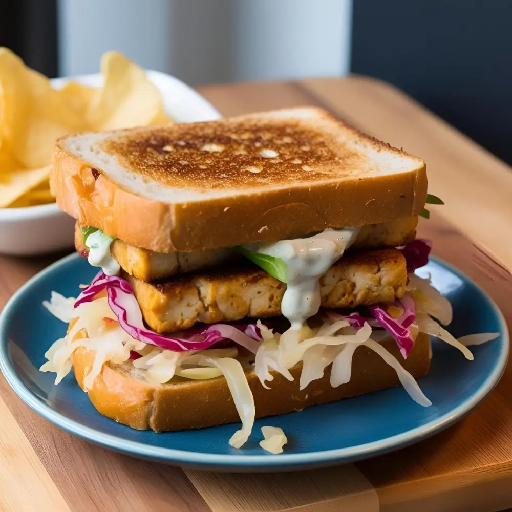Tempeh Reuben Sandwich