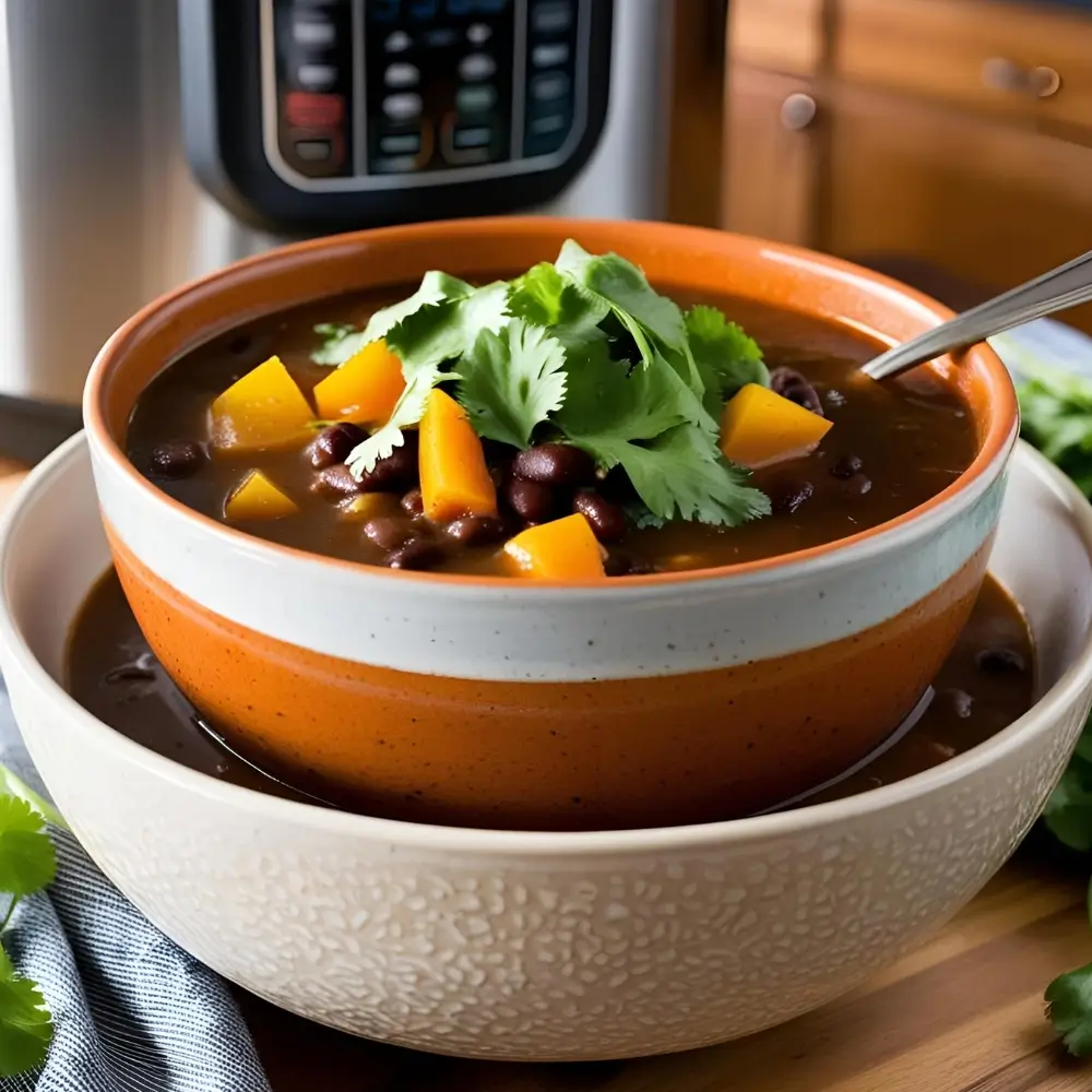 Instant Pot Black Bean Soup