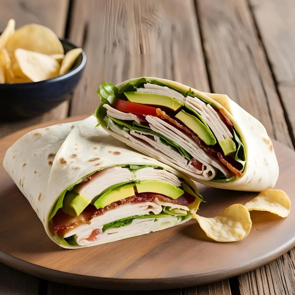 California Turkey Club Wrap