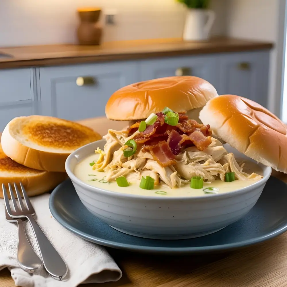 Slow Cooker Cracked Chicken