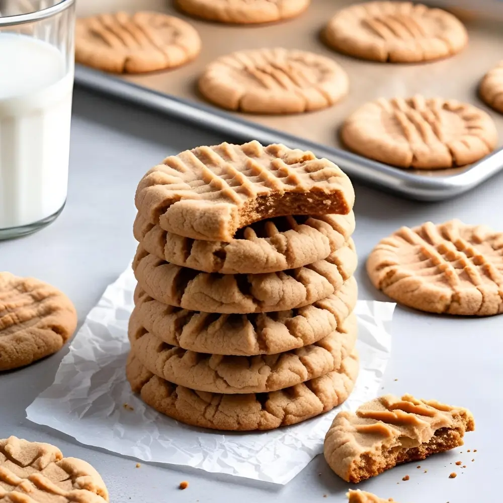 Easy Peanut Butter Cookies