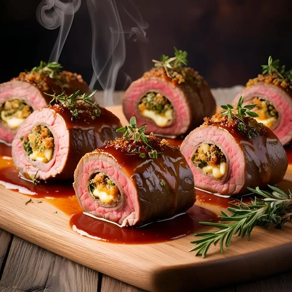 Delicious Beef Rolls