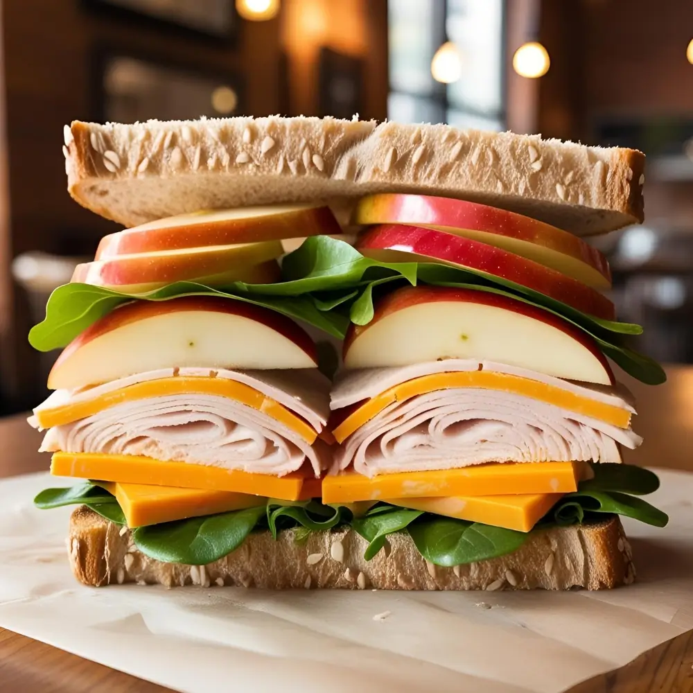 Turkey, Apple & Cheddar Sandwich