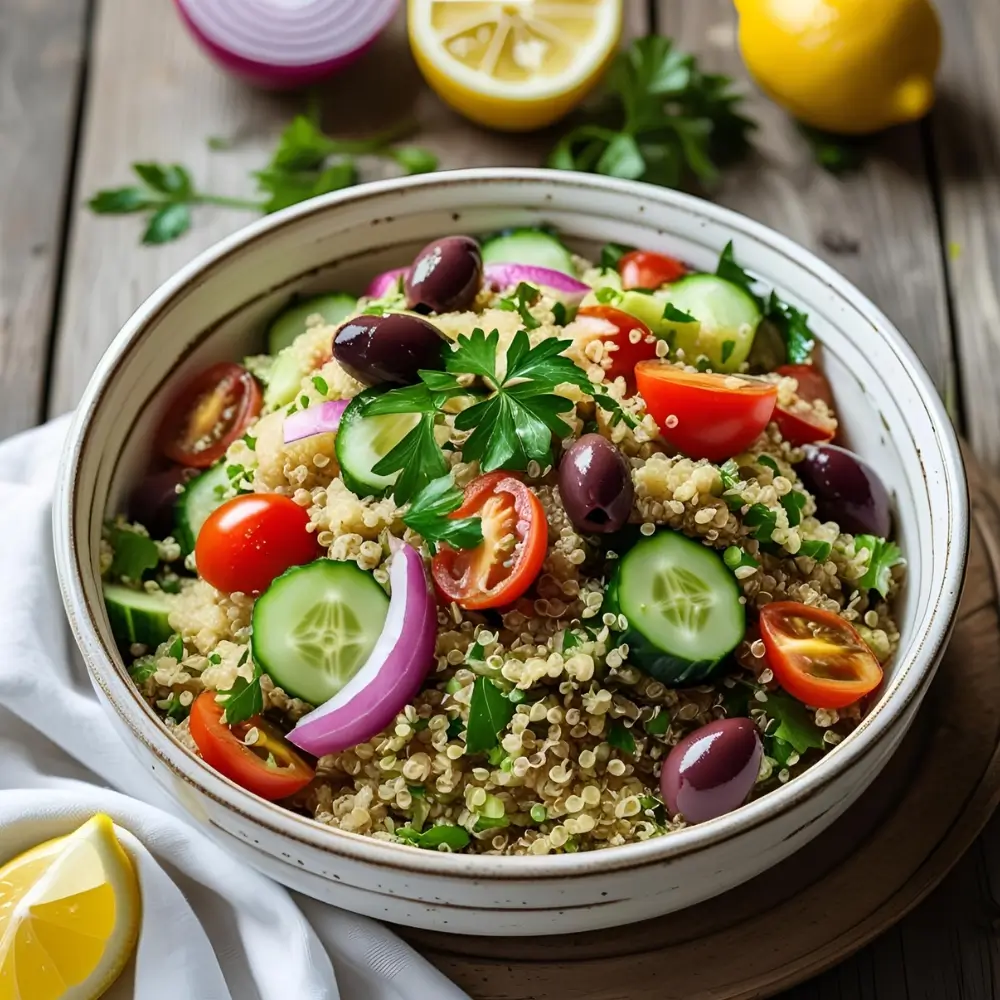 Mediterranean Quinoa Salad