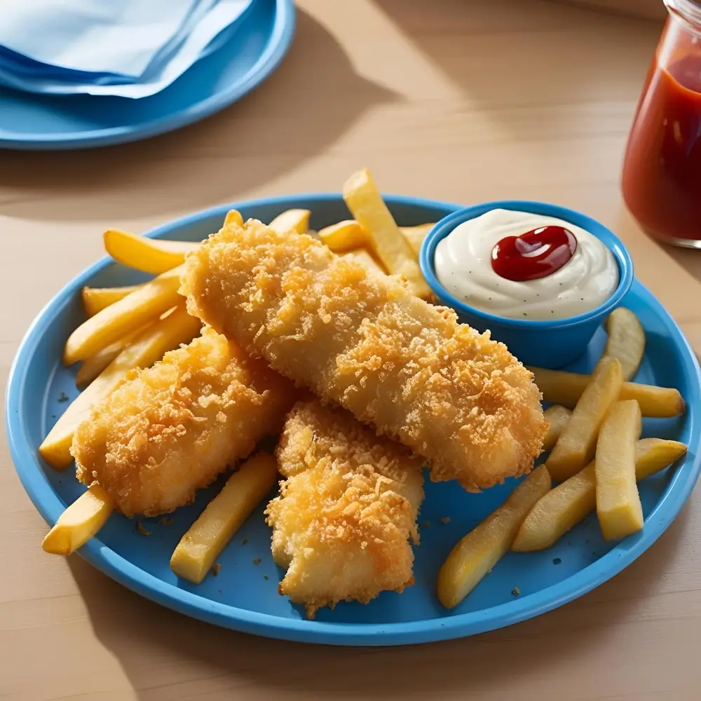 Panko-Crusted Fish Sticks