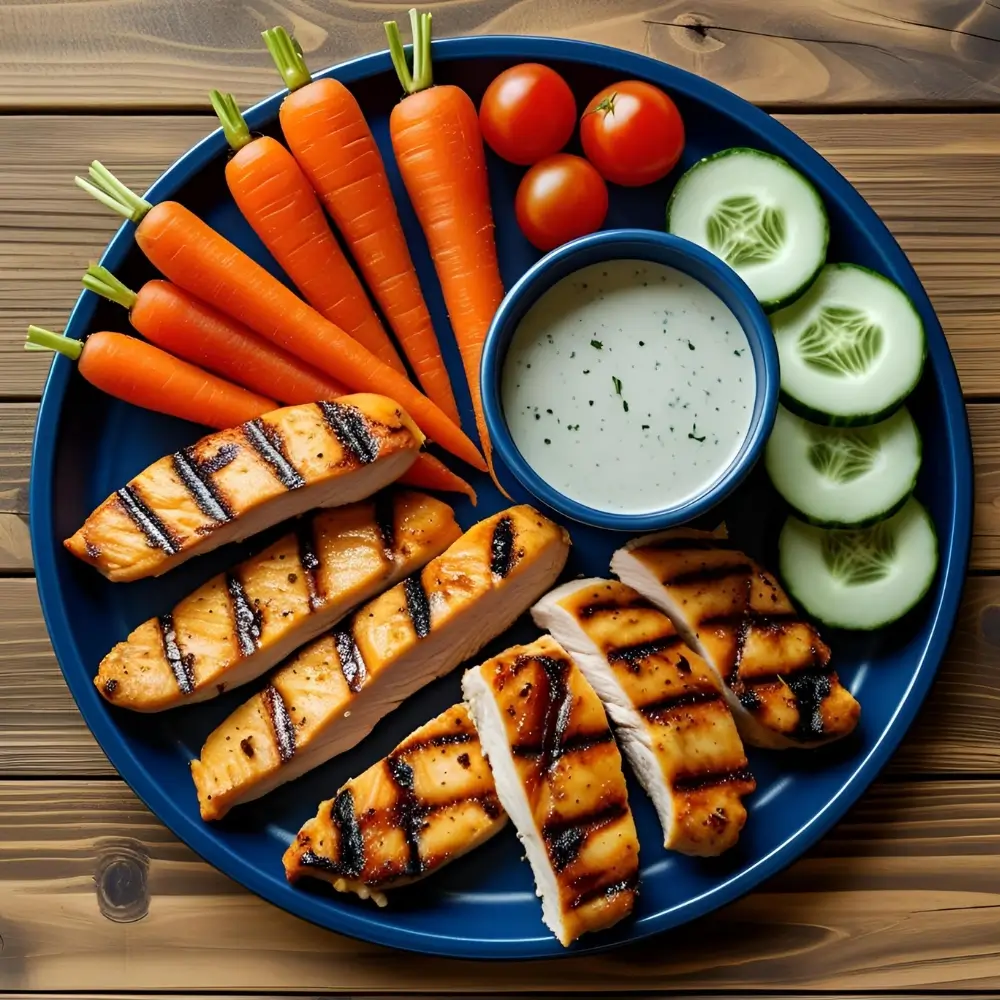 Chicken Veggie Tray