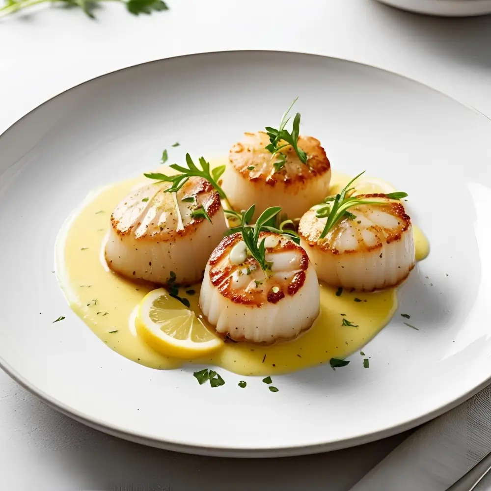 Pan-Seared Scallops