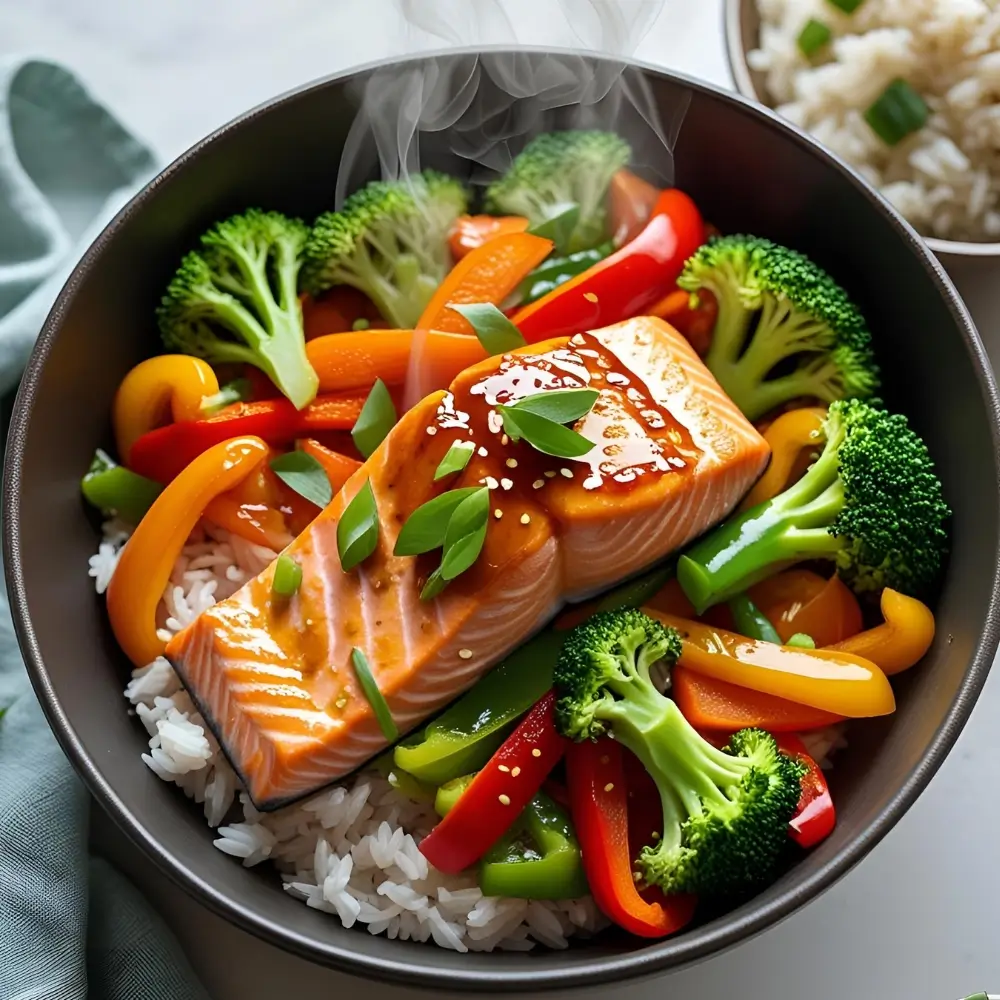 Sweet Salmon Stir-Fry