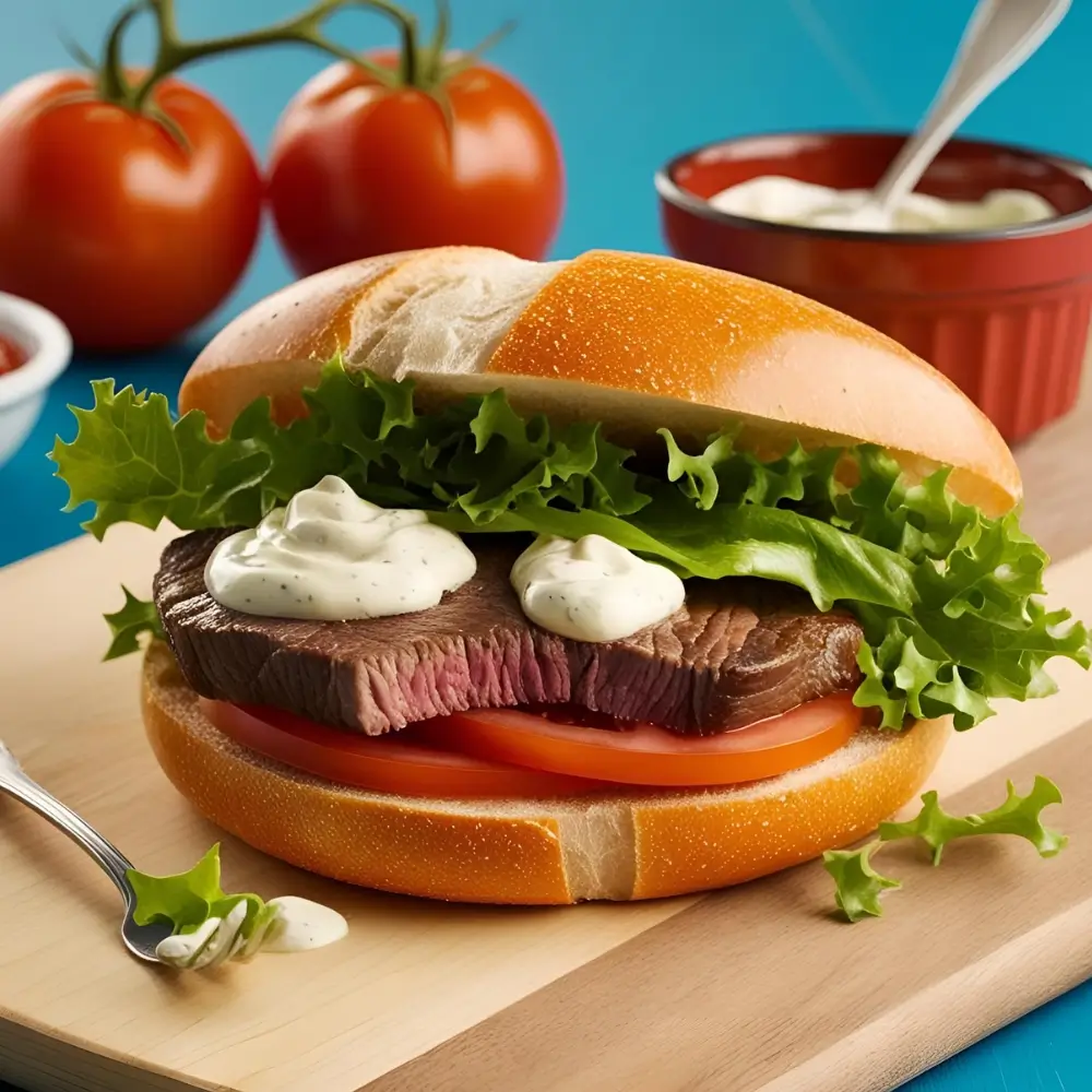 Steak And Cheese Panini