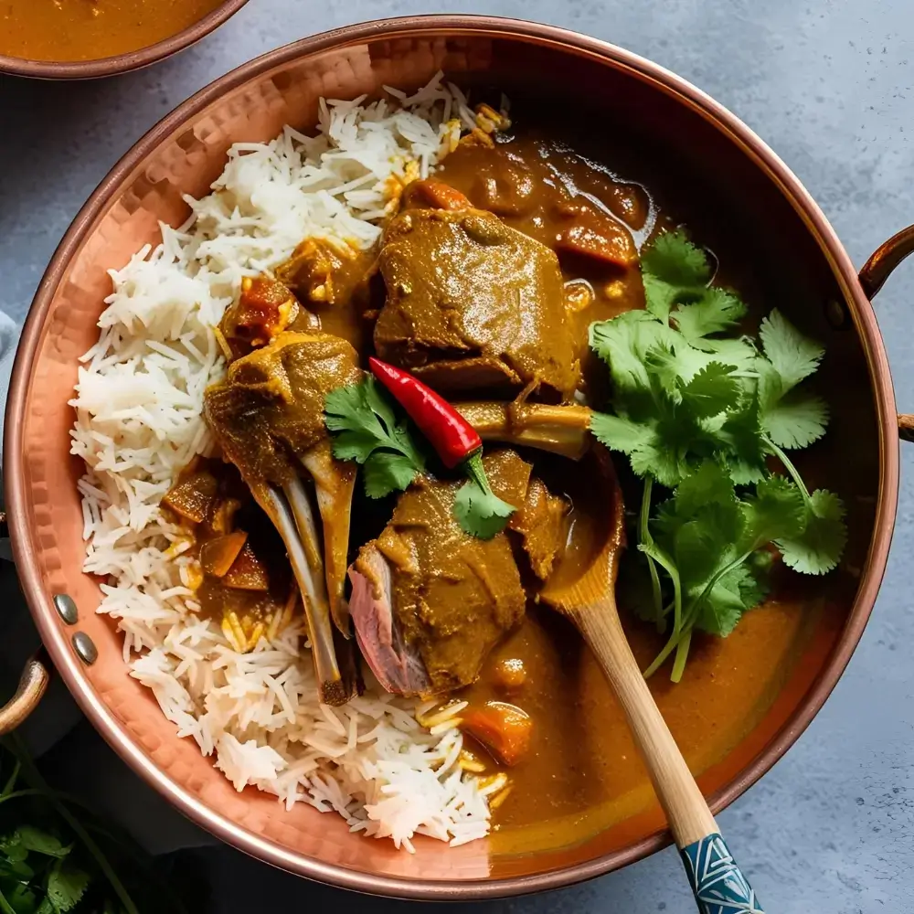 Curried Pulled Lamb