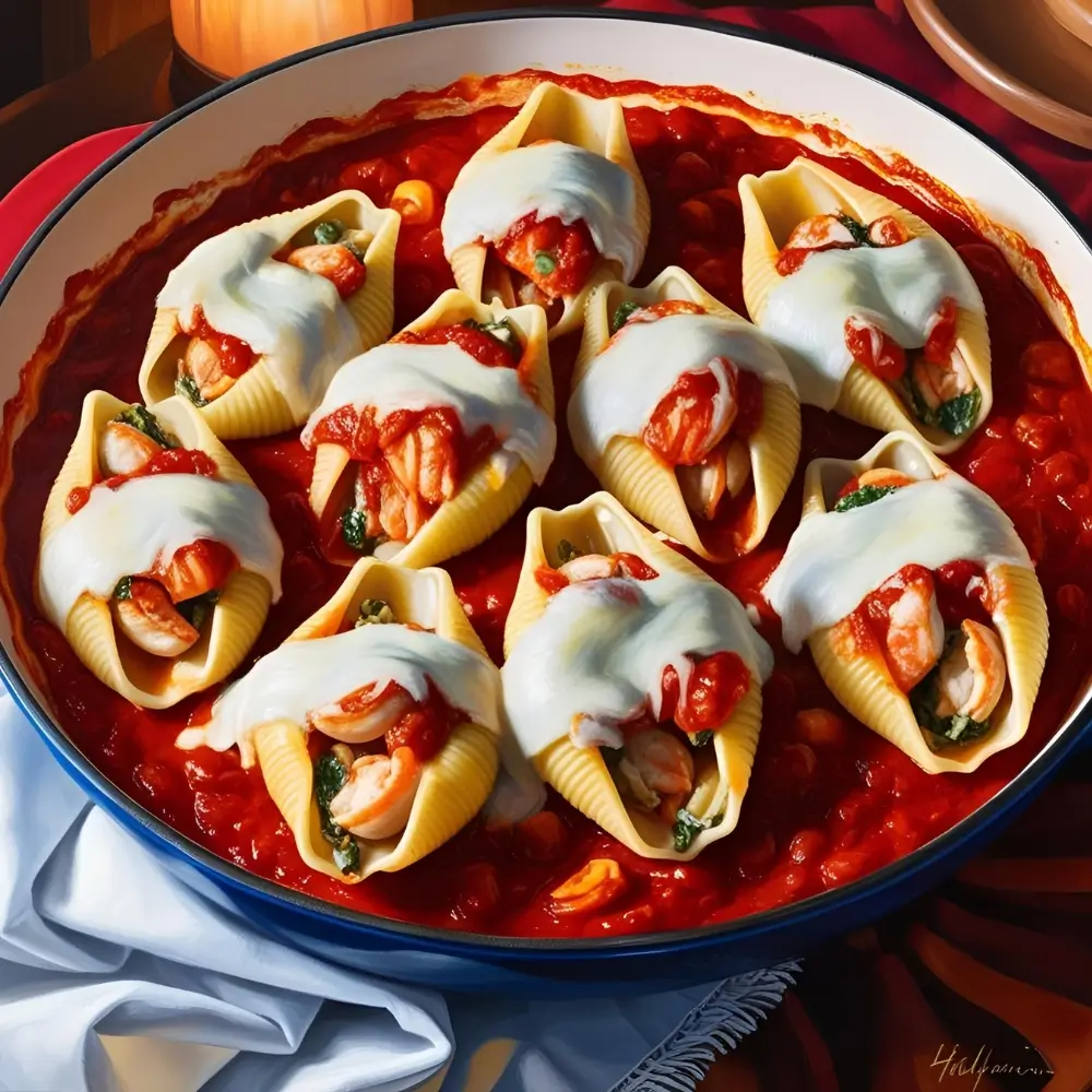 Seafood Stuffed Shells