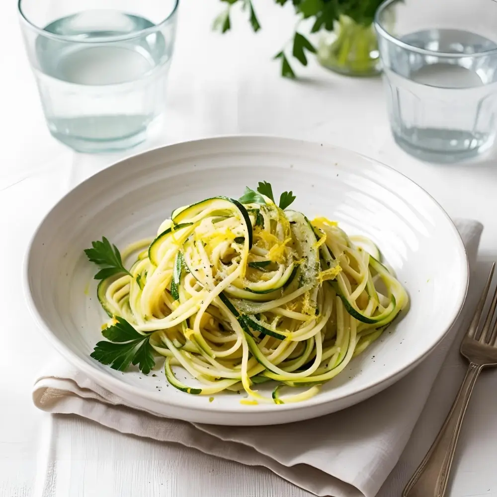 Lemony Zucchini Pasta