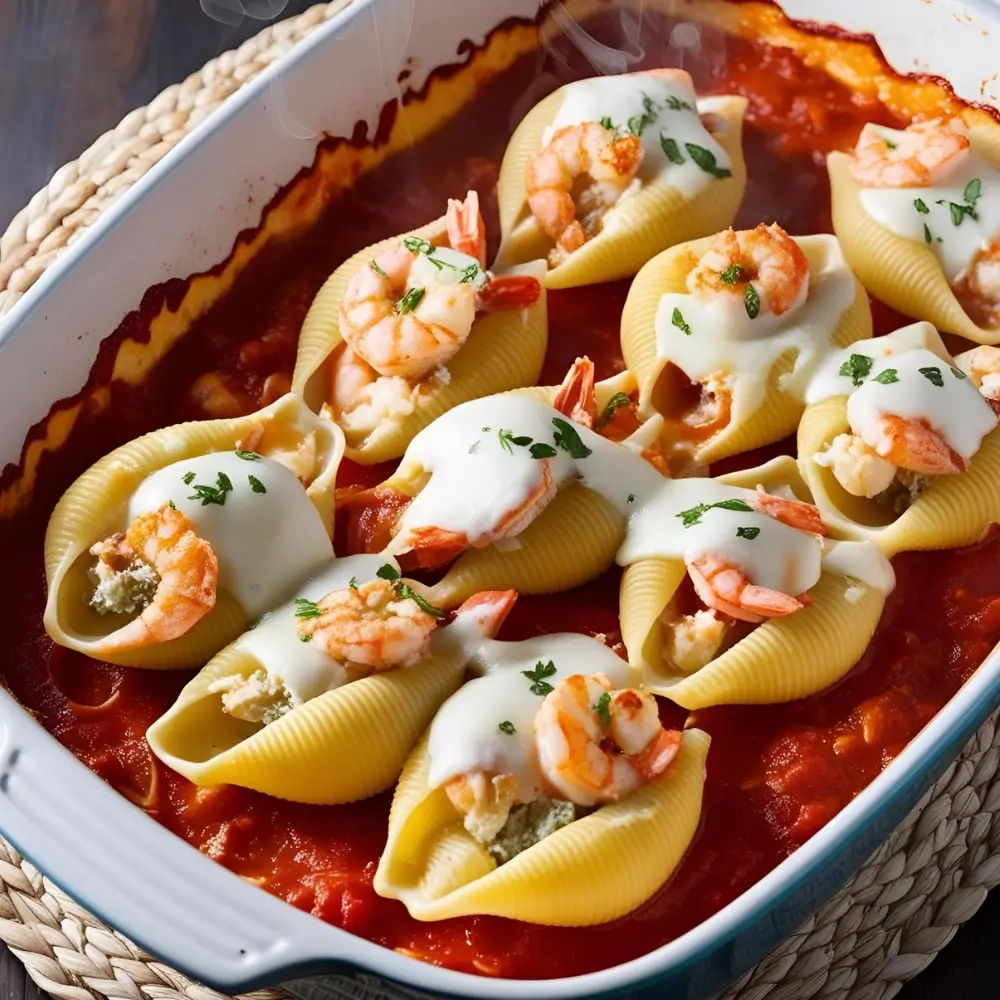 Seafood Stuffed Shells