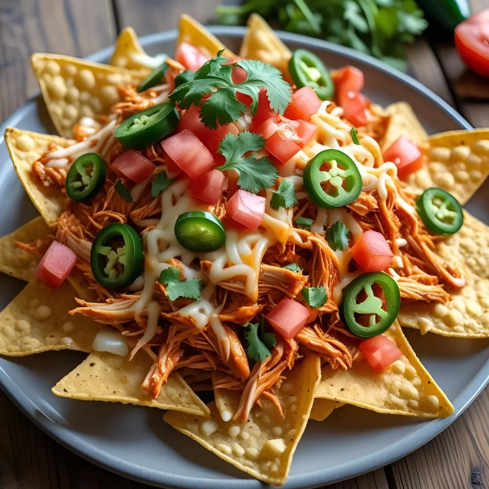 BBQ Chicken Nachos