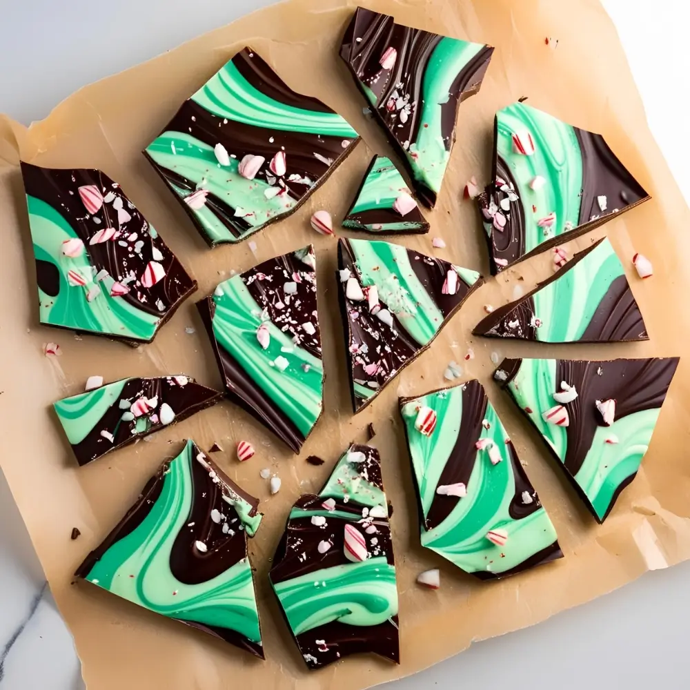 Sugar Free Mint Chocolate Bark