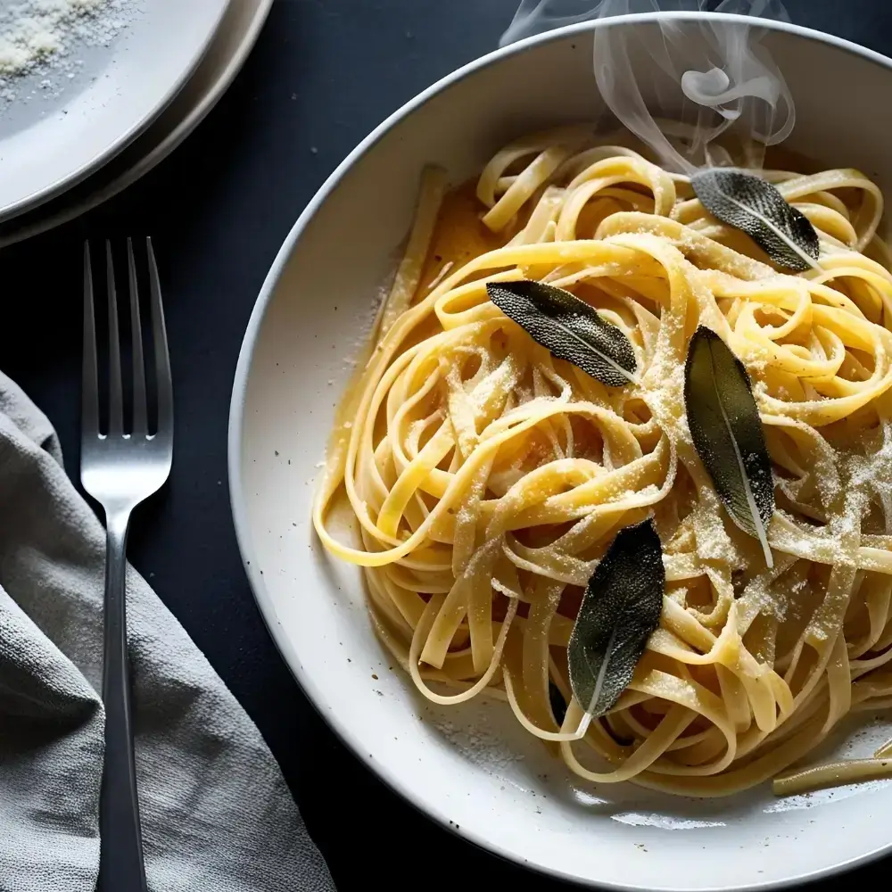 Brown Butter And Sage Linguine