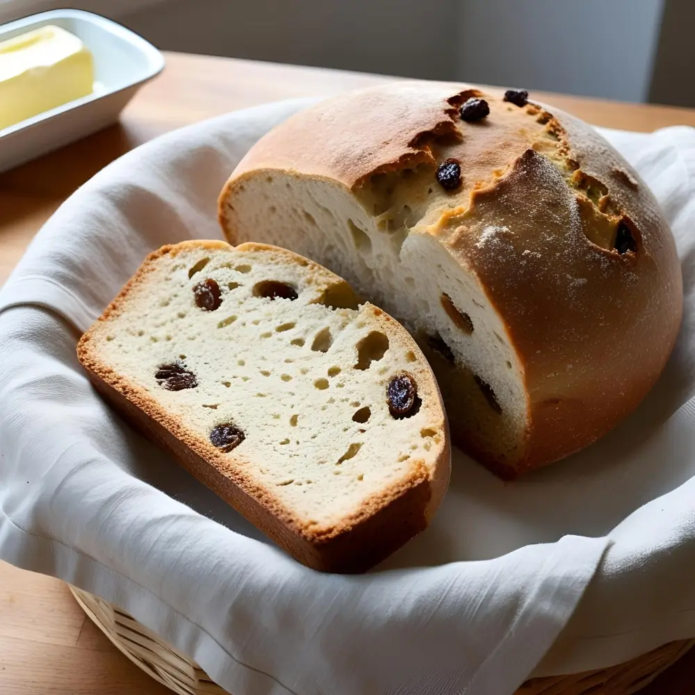 Irish Soda Bread With Raisins