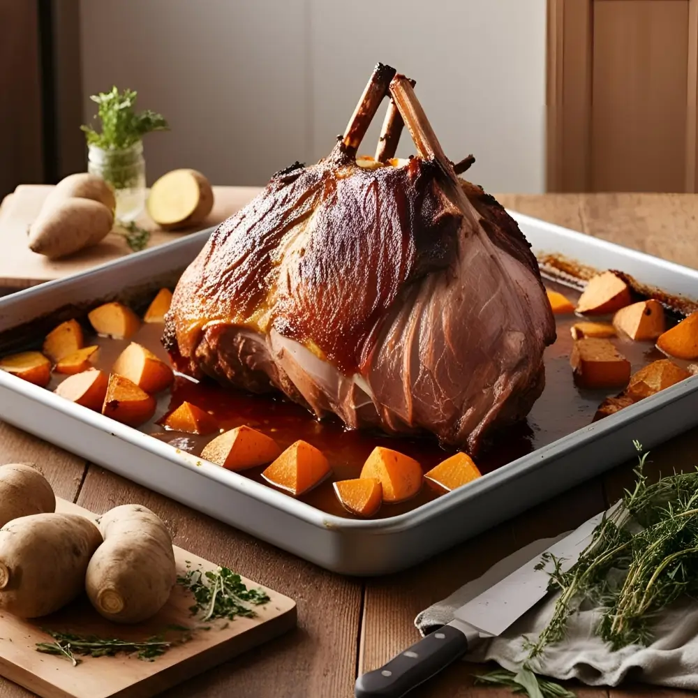 Jamie’s Slow-Cooked Lamb Shoulder