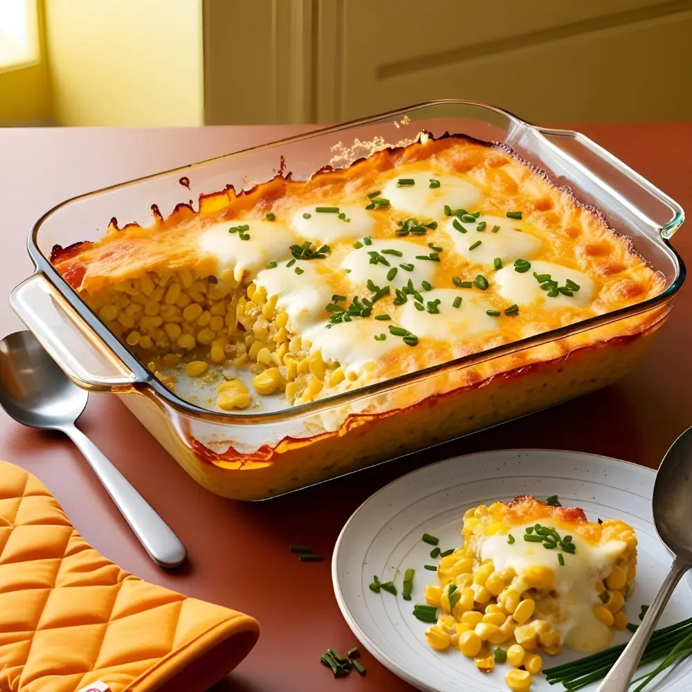 Cheesy Corn Bake