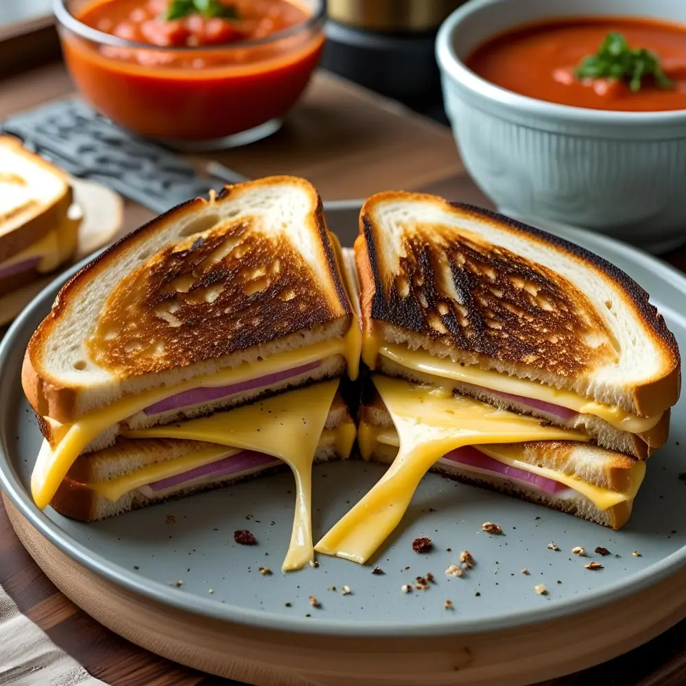 Gooey Grilled Cheese