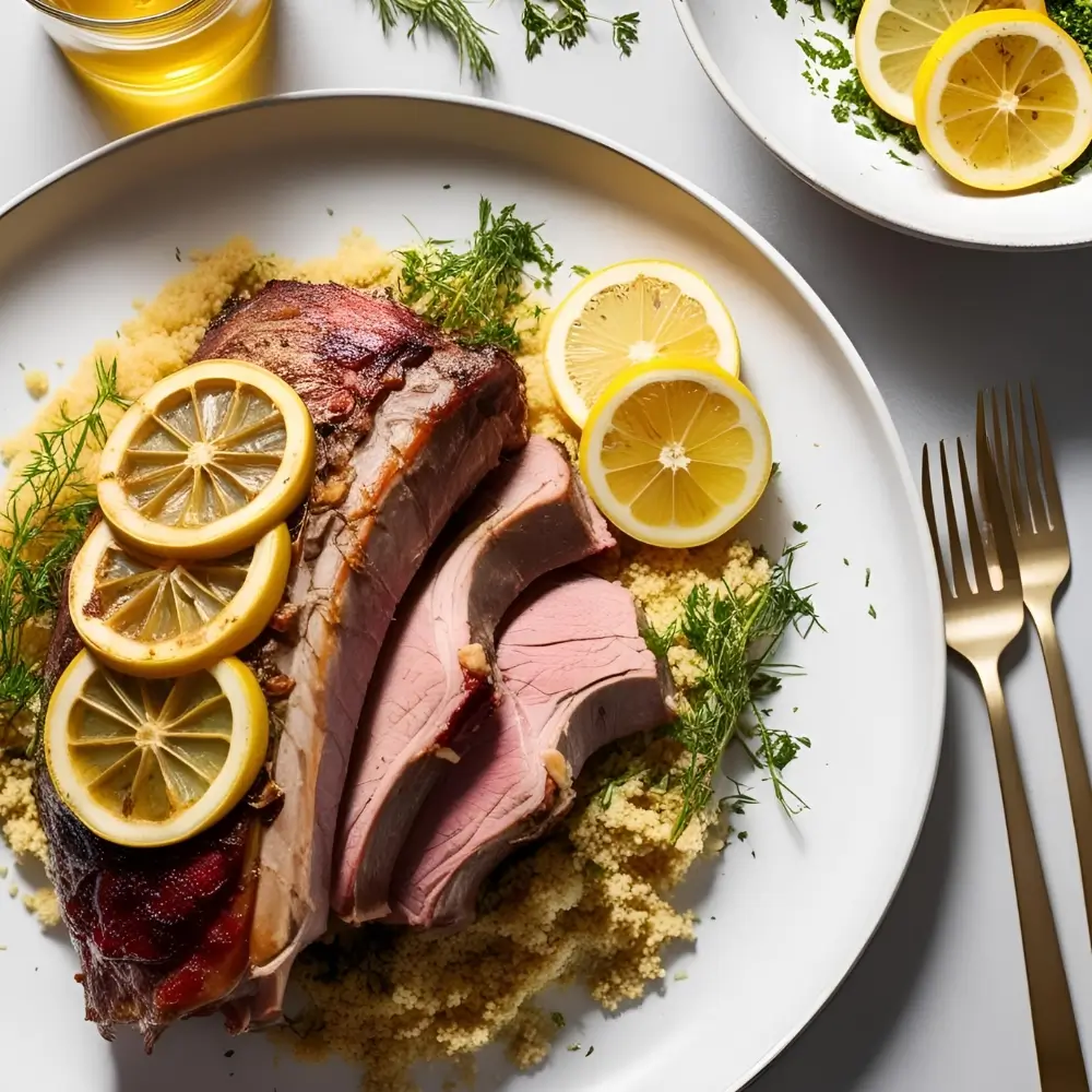 Lamb Shoulder With Preserved Lemon