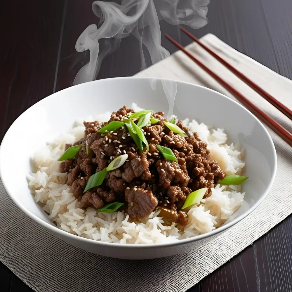 Gingery, Garlicky Ground Beef