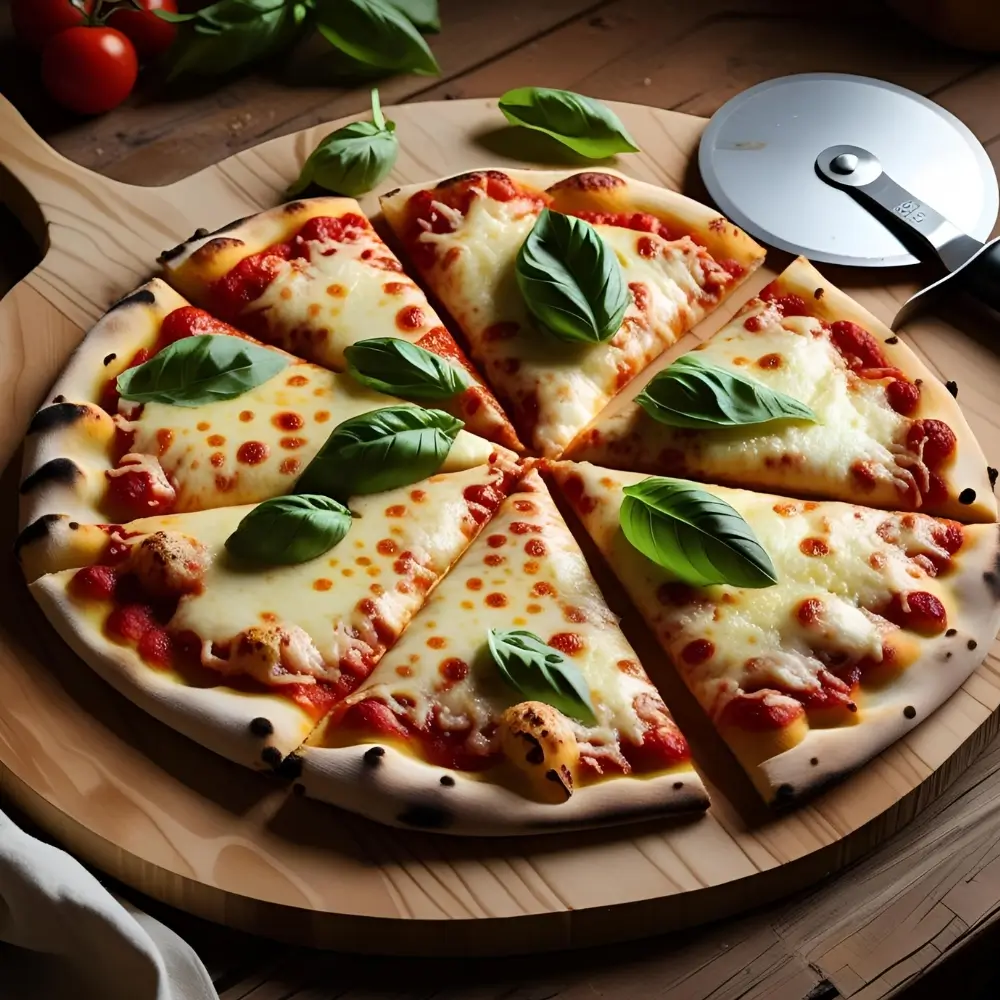 Pizza With Homemade Sauce