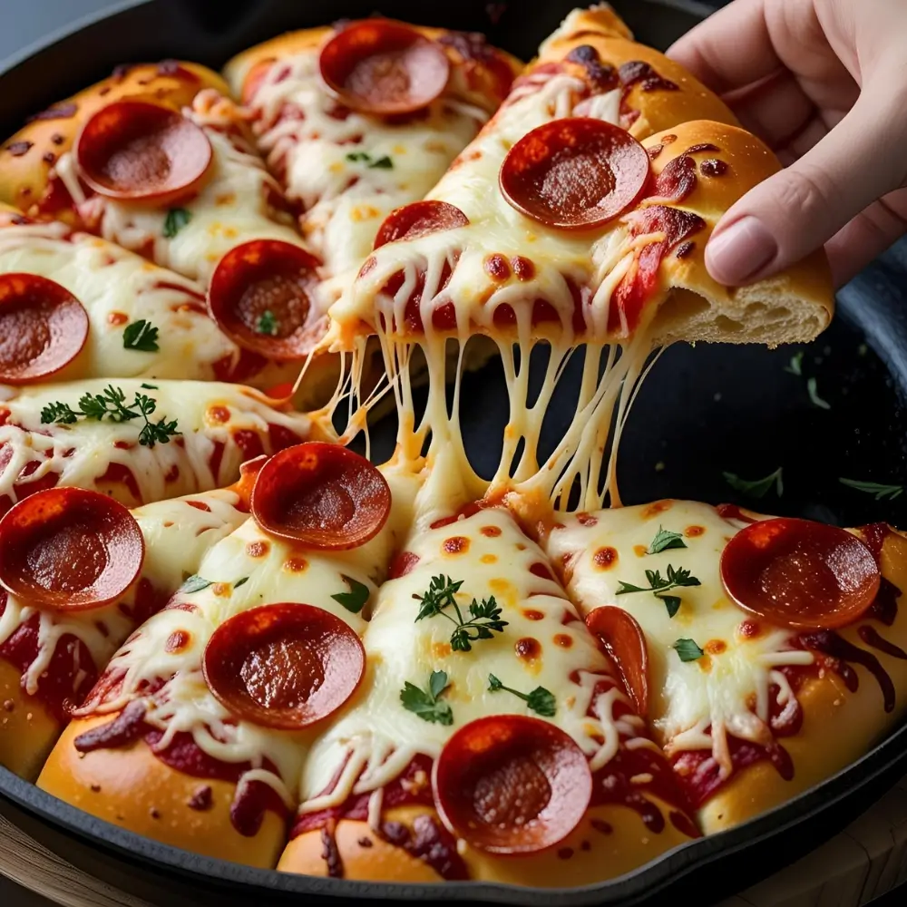 Pull Apart Pizza Bread