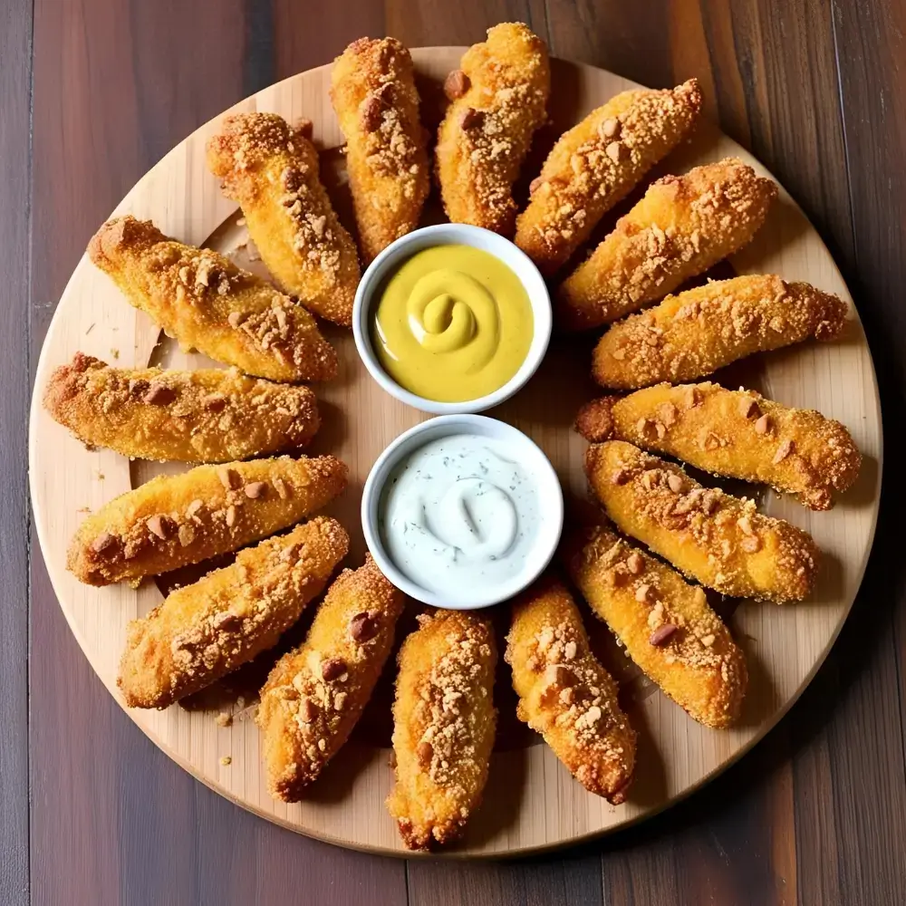Pretzel-Crusted Chicken Tenders