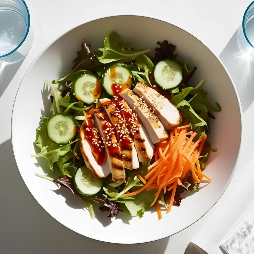 Chilli Crisp Chicken Salad