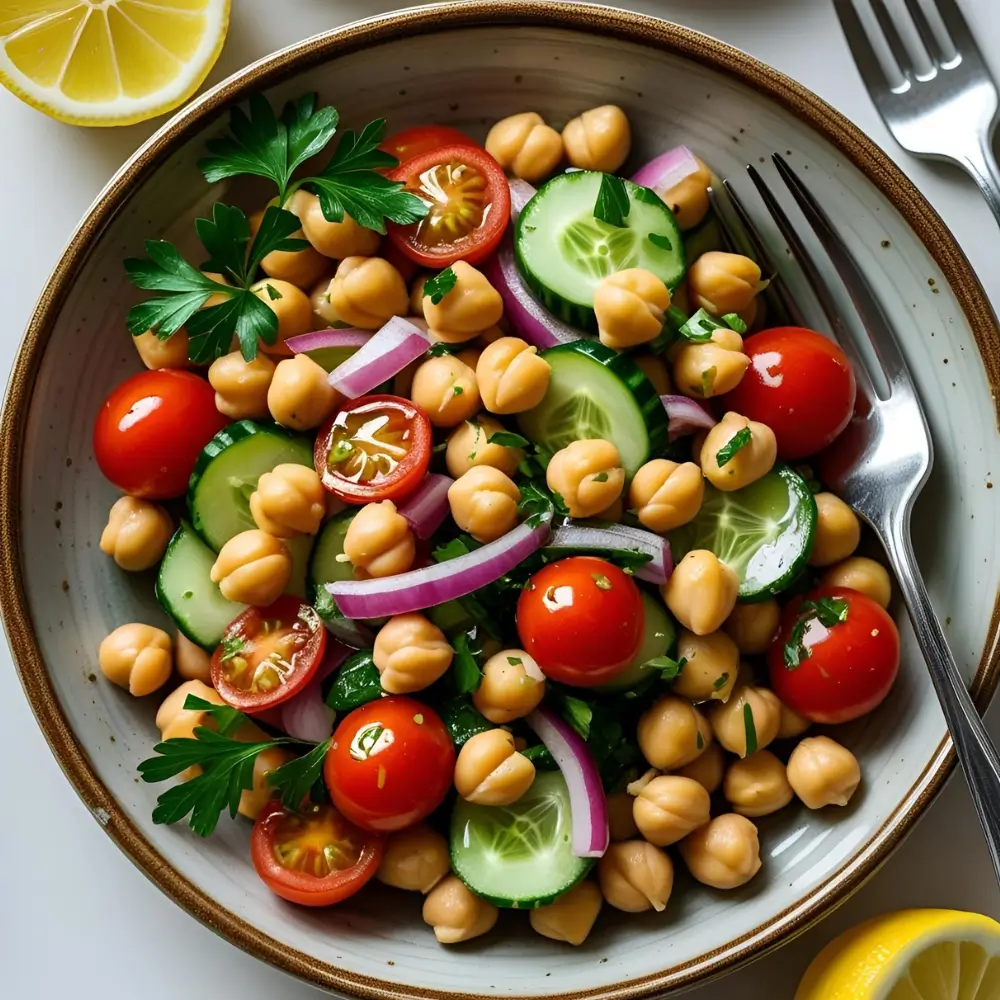 Mediterranean Chickpea Salad