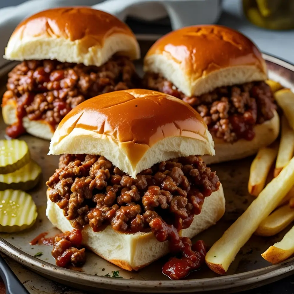 Sloppy Joe Sliders