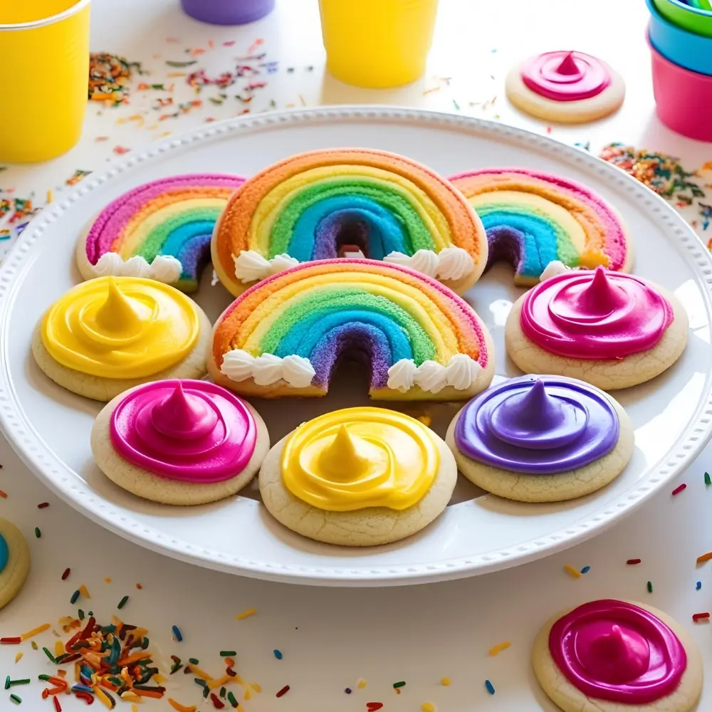 End-Of-The-Rainbow Cookies