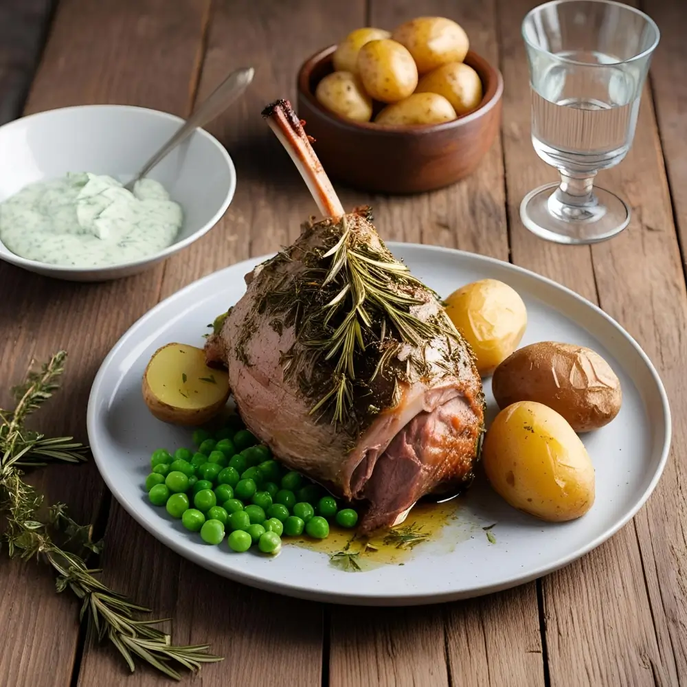 Herby Lamb Shoulder Roast
