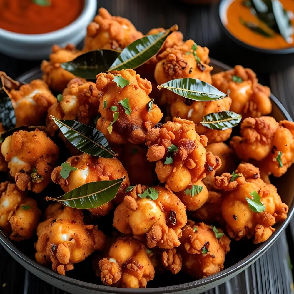 Curry Leaf Popcorn Chicken
