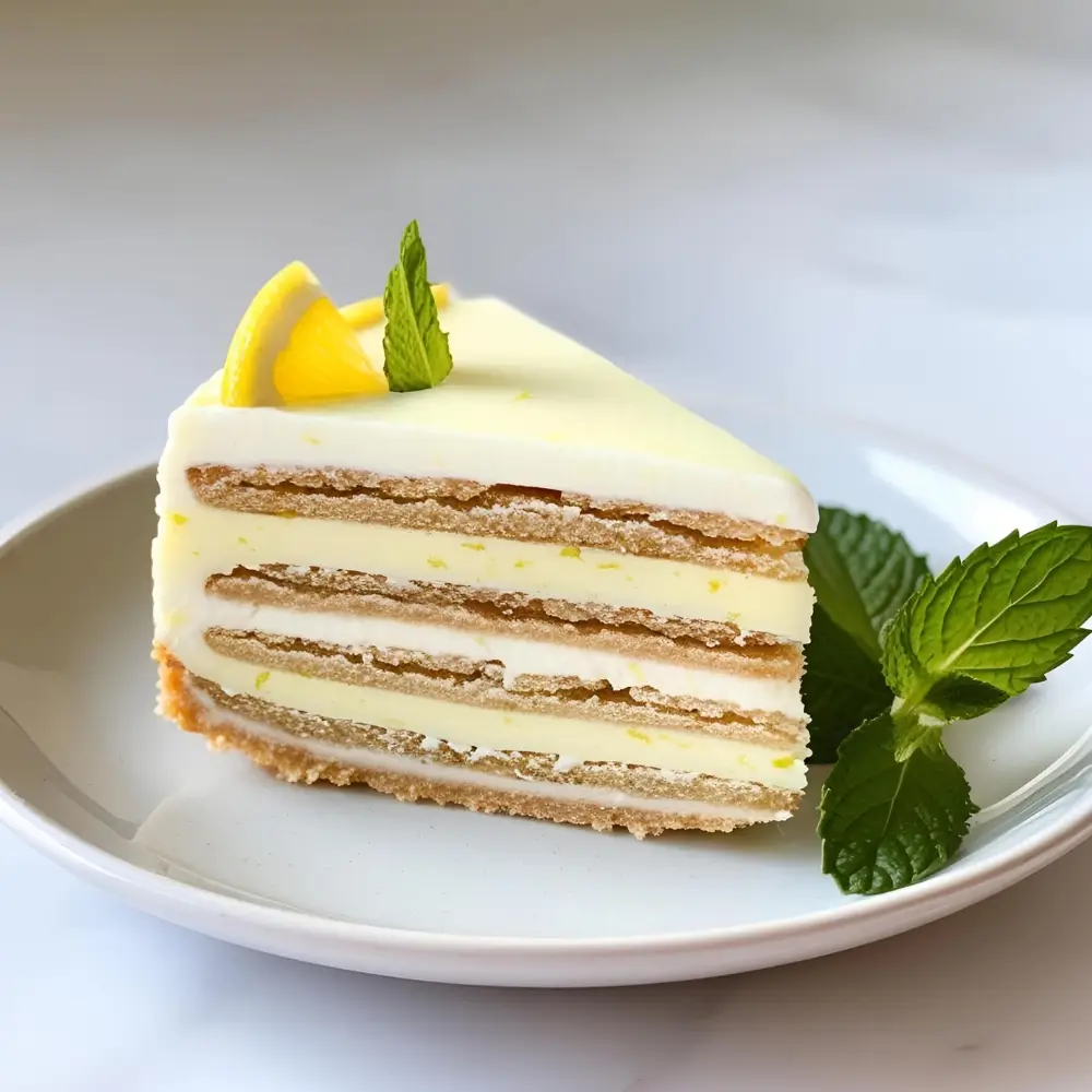 Carlota De LimOn (Lemon Icebox Cake)