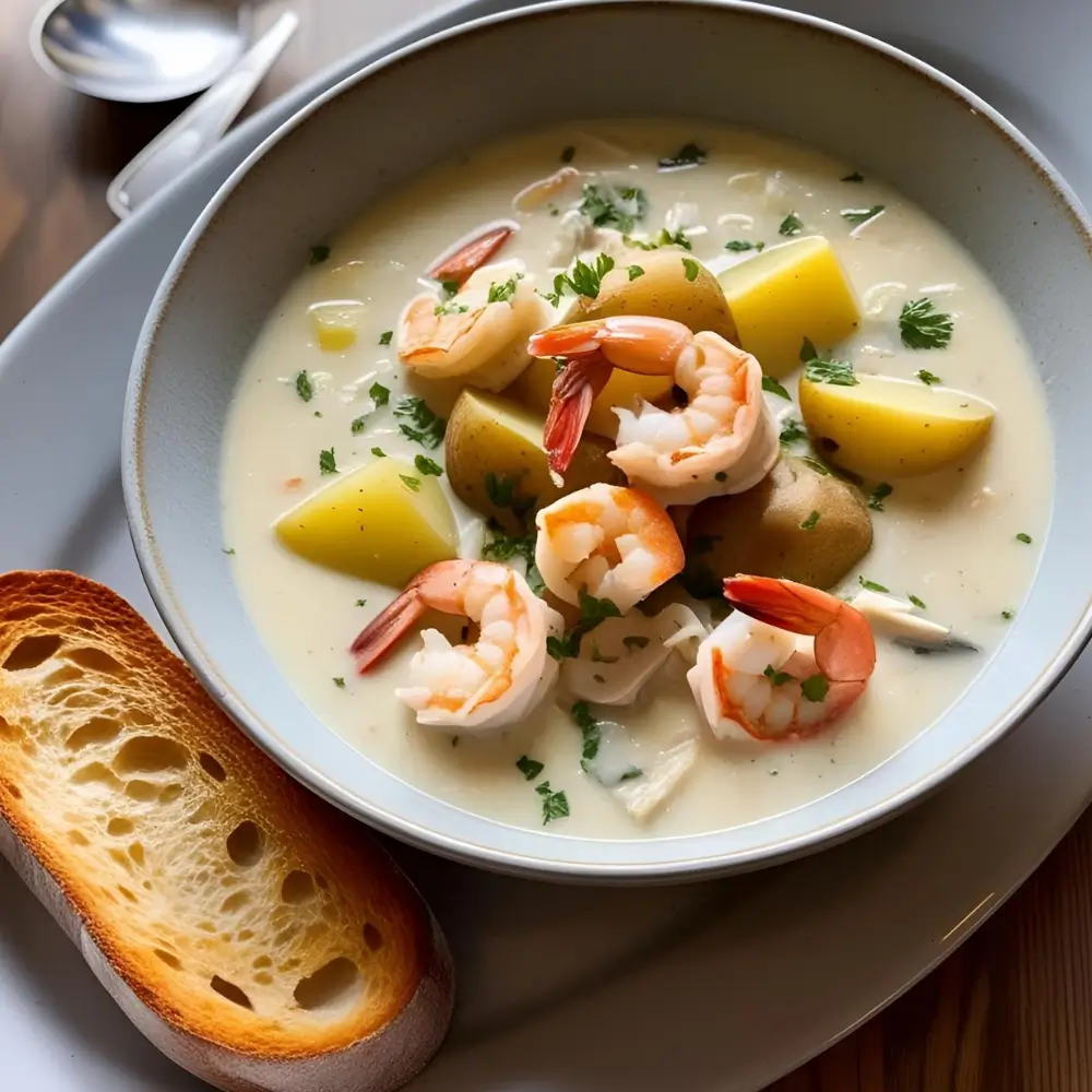 Simple Seafood Chowder
