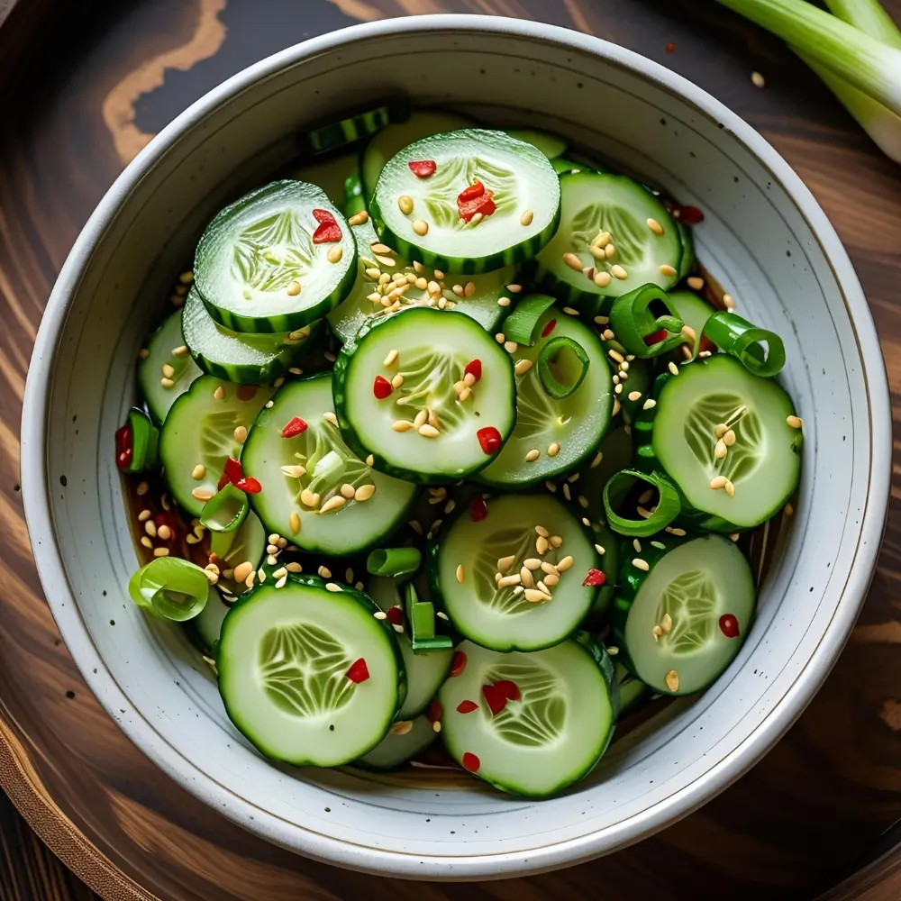 Easy Asian Cucumber Salad
