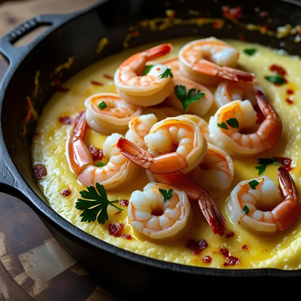 Shrimp And Grits Casserole