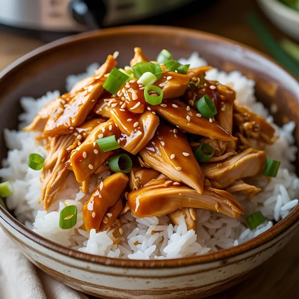 Slow-Cooker Honey-Garlic Chicken