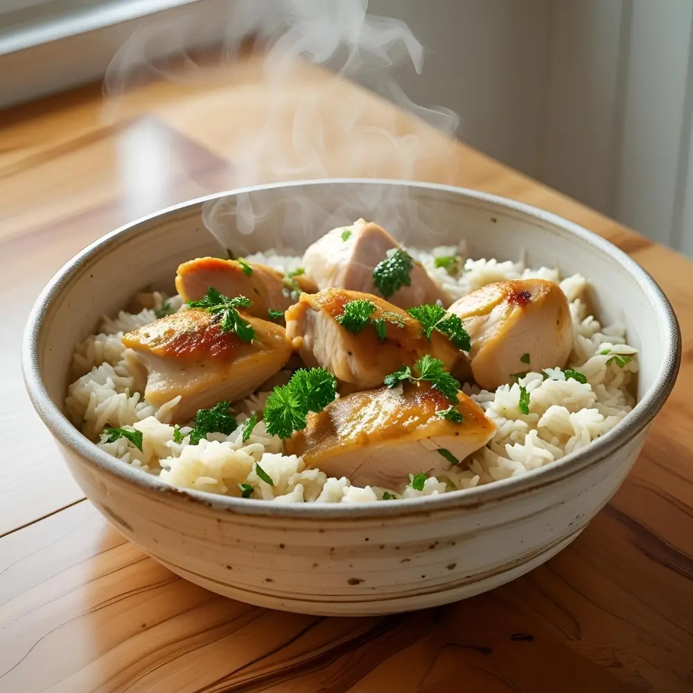 One-Pot Chicken And Rice