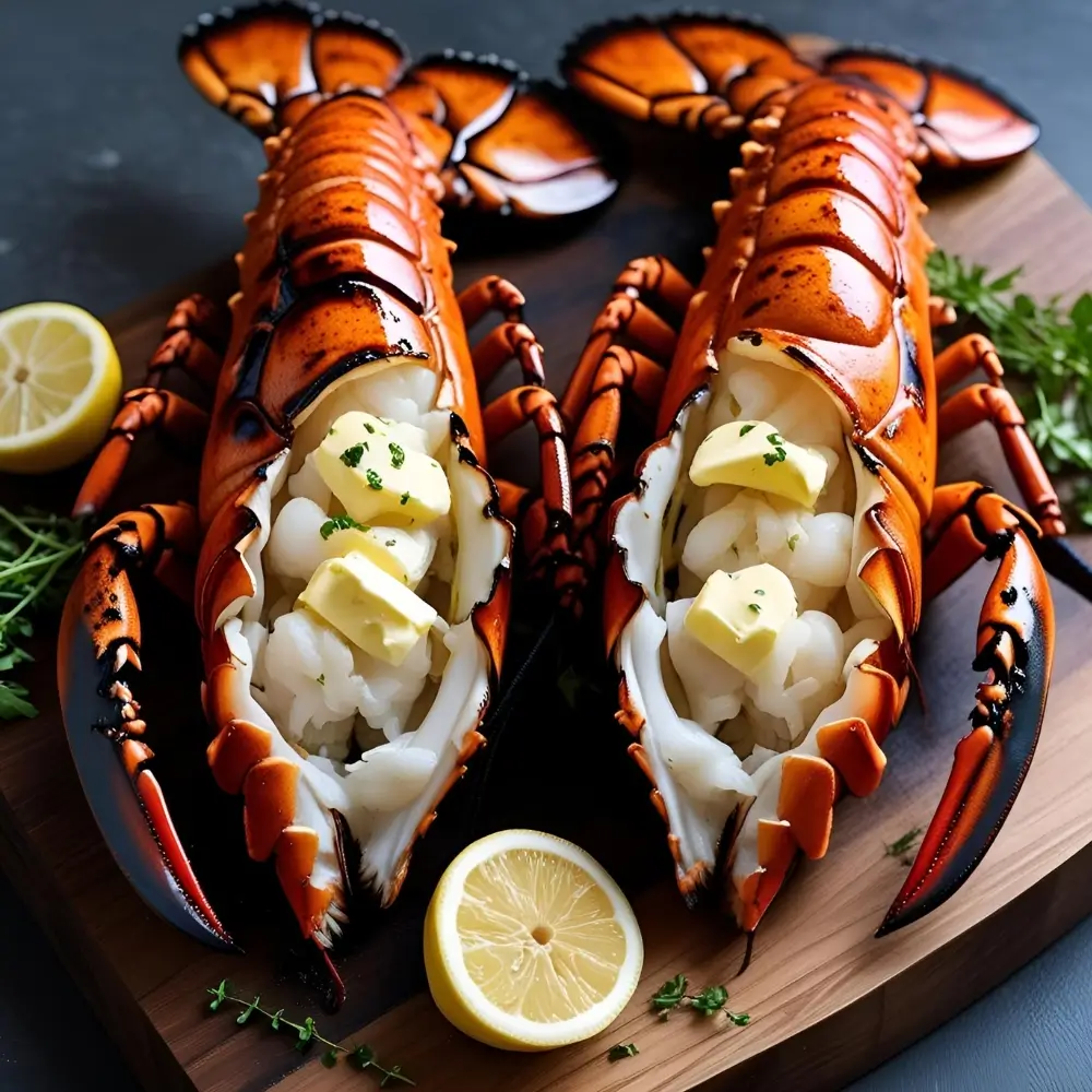Classic Grilled Lobster Tails