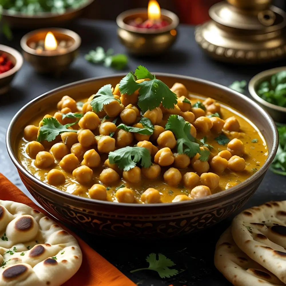 Indian Butter Chickpeas