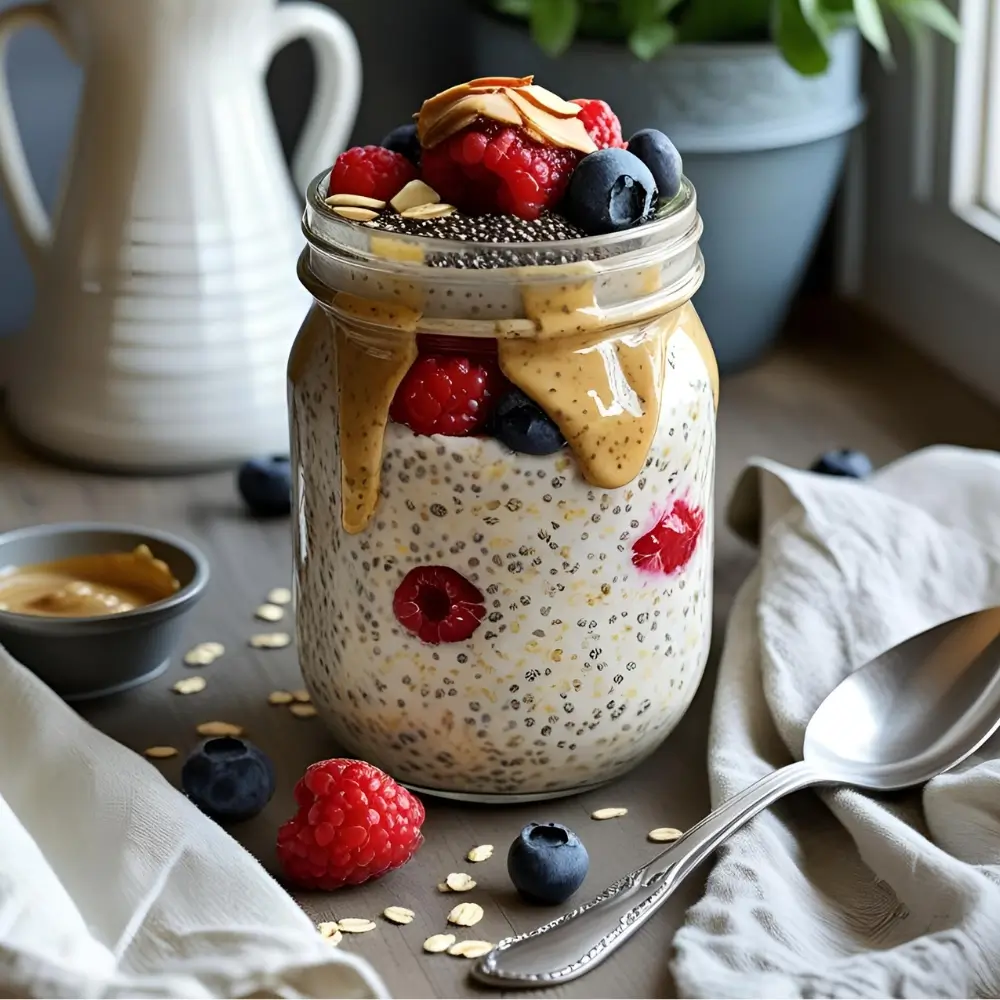 Healthy Protein Overnight Oats