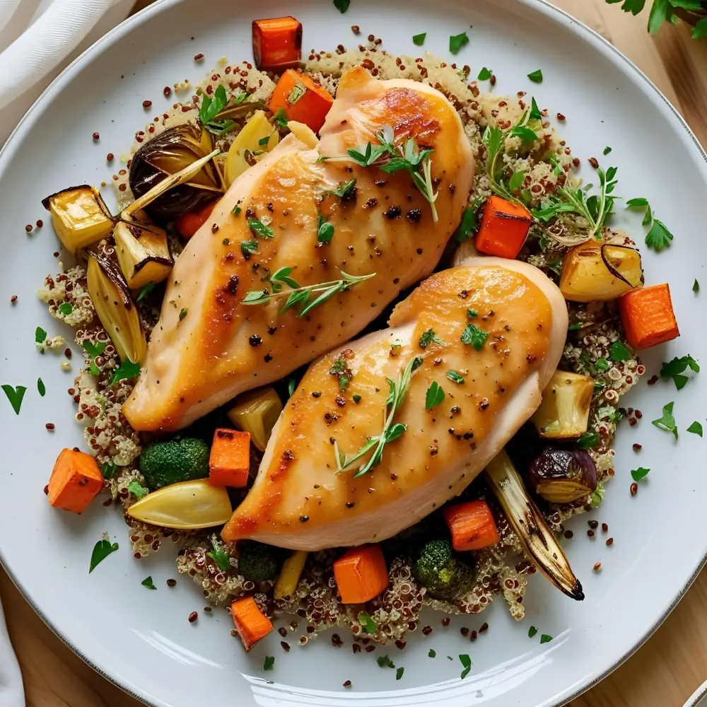 One-Pan Chicken & Quinoa