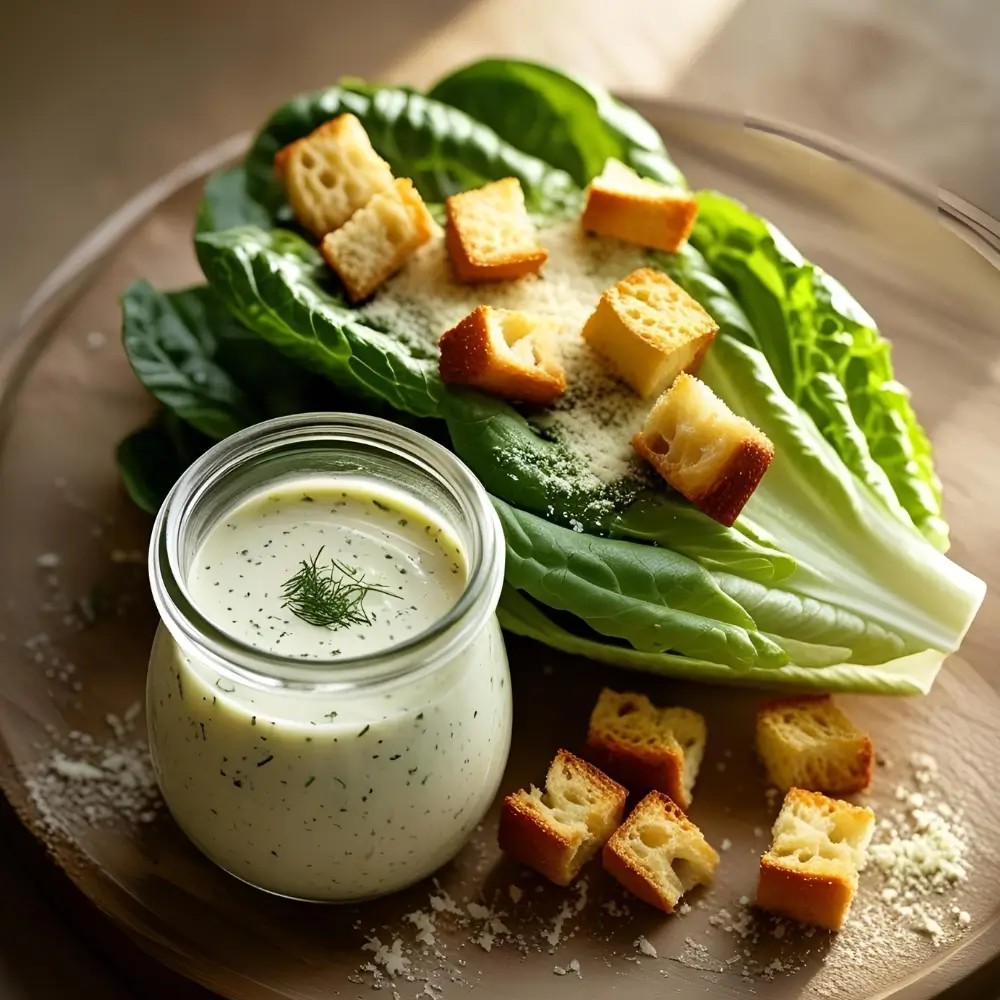 Homemade Caesar Salad Dressing