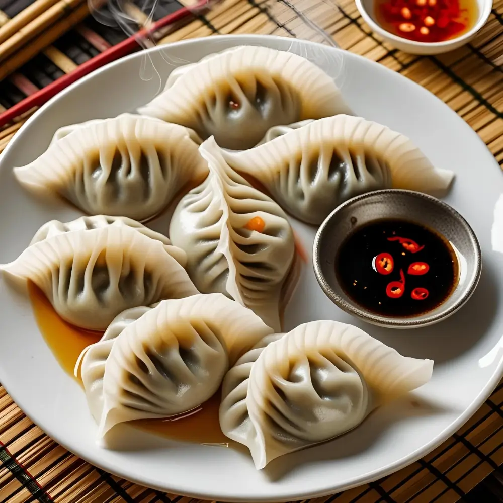 Homemade Chinese Dumplings (Jiaozi)