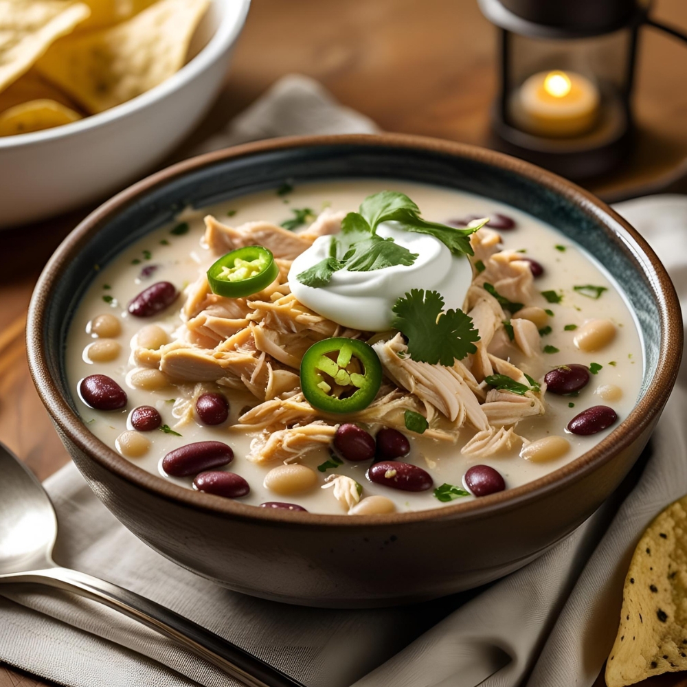 Instant Pot White Chicken Chilli