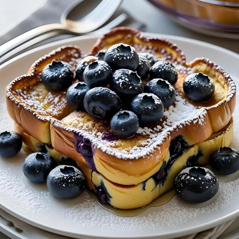 Baked Blueberry French Toast
