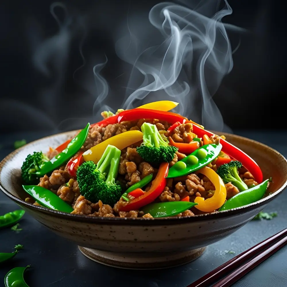 Turkey And Vegetable Stir-Fry